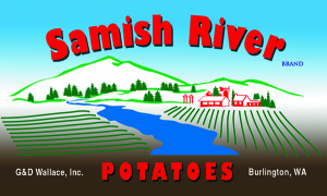 Samish River label